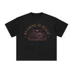 Reading Is Magic Graphic Tee-INNBLAC Fashion Apparel