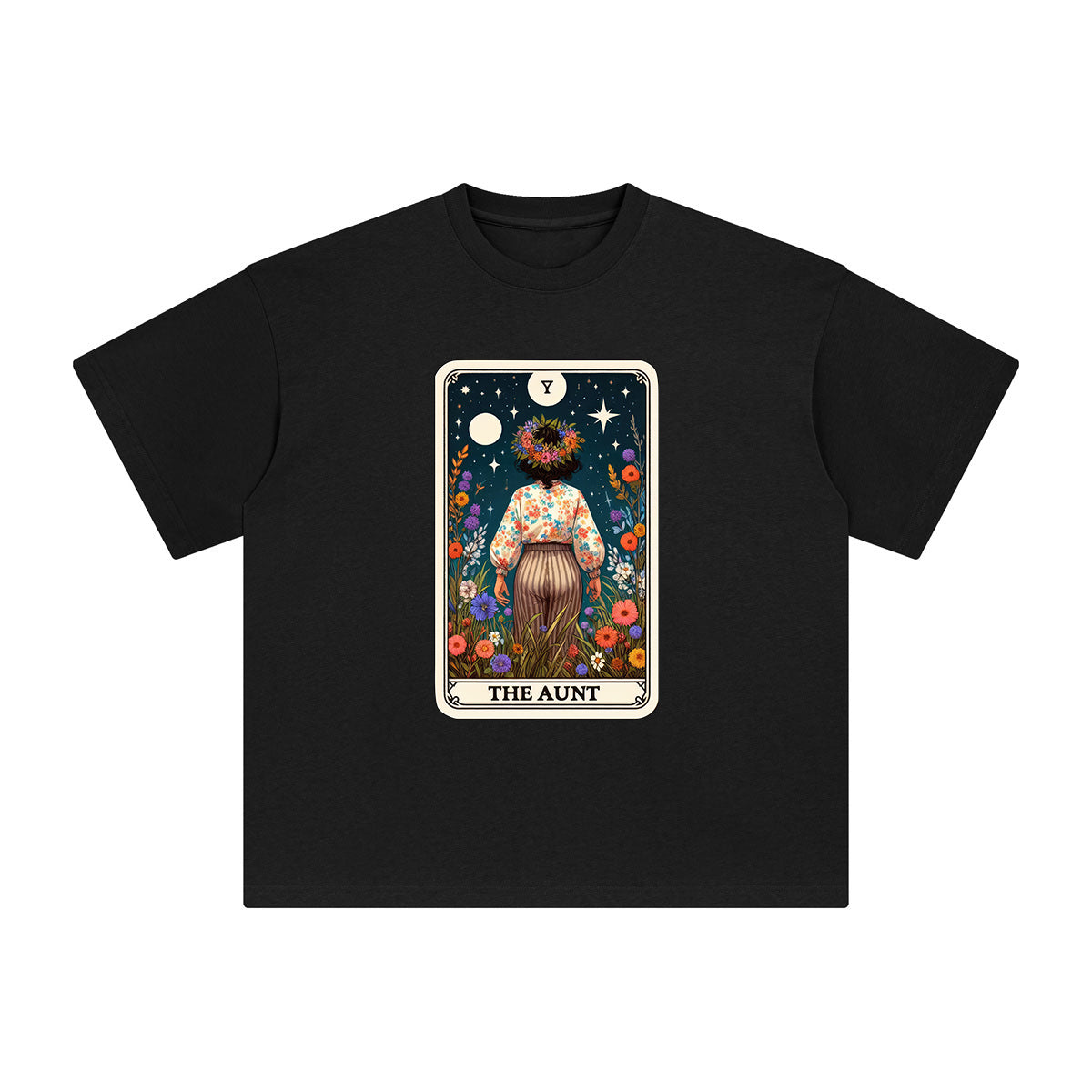 The Aunt Card Graphic Tee-INNBLAC Fashion Apparel