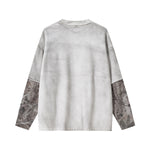 Branch Camo Sleeve Spray-Dyed Fleece Sweatshirt