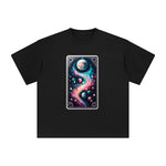 Mystical Moon Tarot Card Graphic Tee-INNBLAC Fashion Apparel