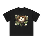 Birds nest Graphic Tee-INNBLAC Fashion Apparel