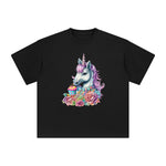 Birthday Unicorn Graphic Tee-INNBLAC Fashion Apparel