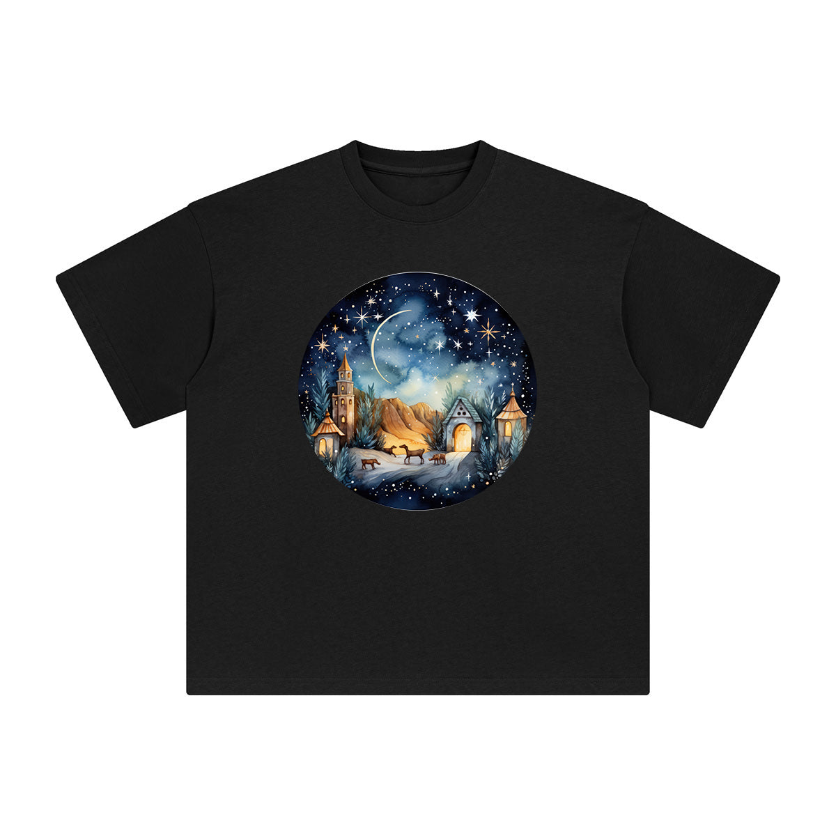 City View Graphic Tee-INNBLAC Fashion Apparel