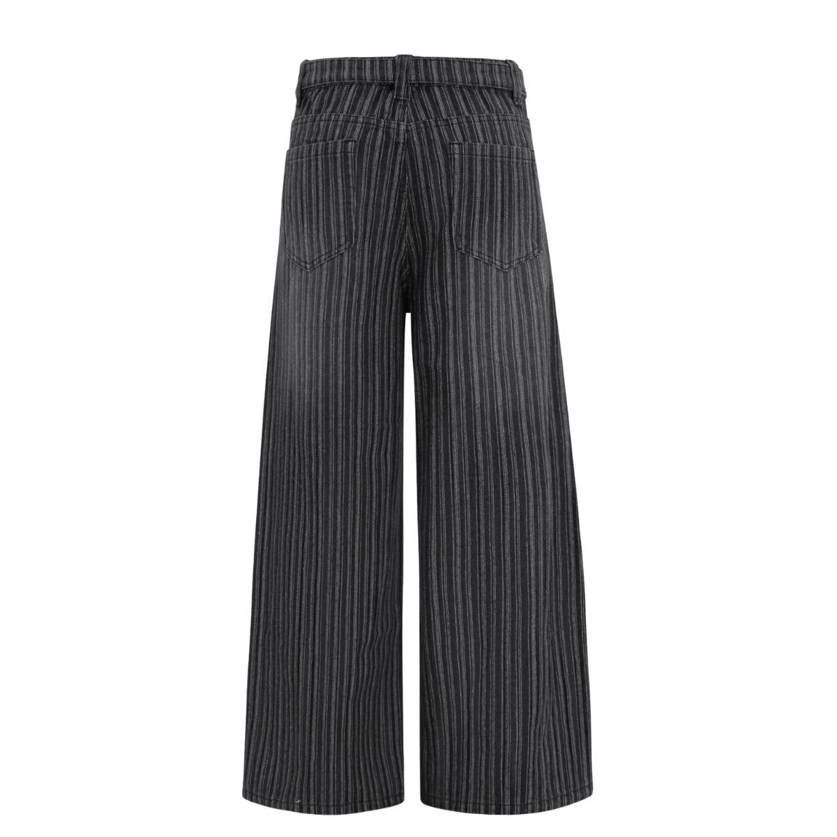 Striped Relaxed Fit Unisex Old Money Casual Trousers