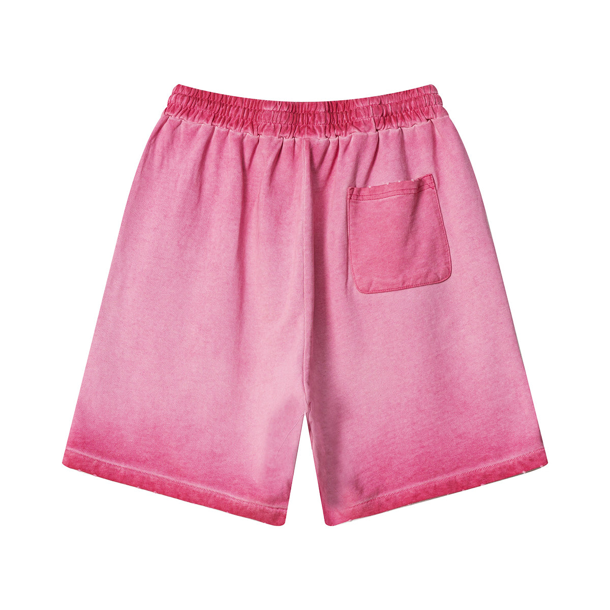 Pantalones cortos desgastados con lavado intenso