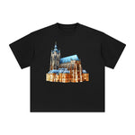 Prague Castle Graphic Tee-INNBLAC Fashion Apparel