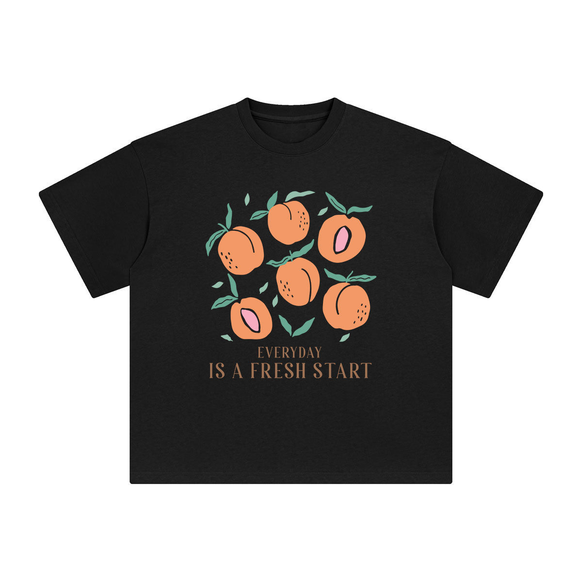 Peaches Graphic Tee-INNBLAC Fashion Apparel