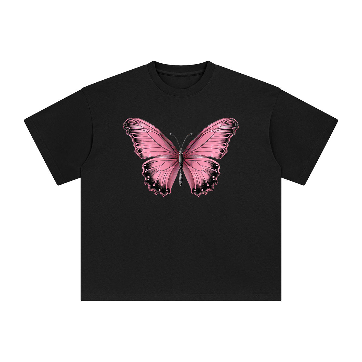 Butterfly Graphic Tee-INNBLAC Fashion Apparel