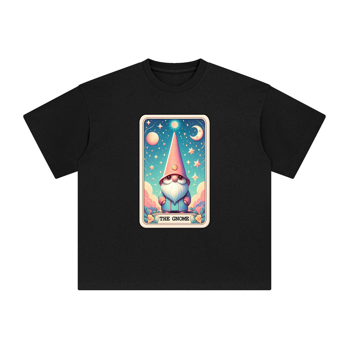 The Gnome Card Graphic Tee-INNBLAC Fashion Apparel