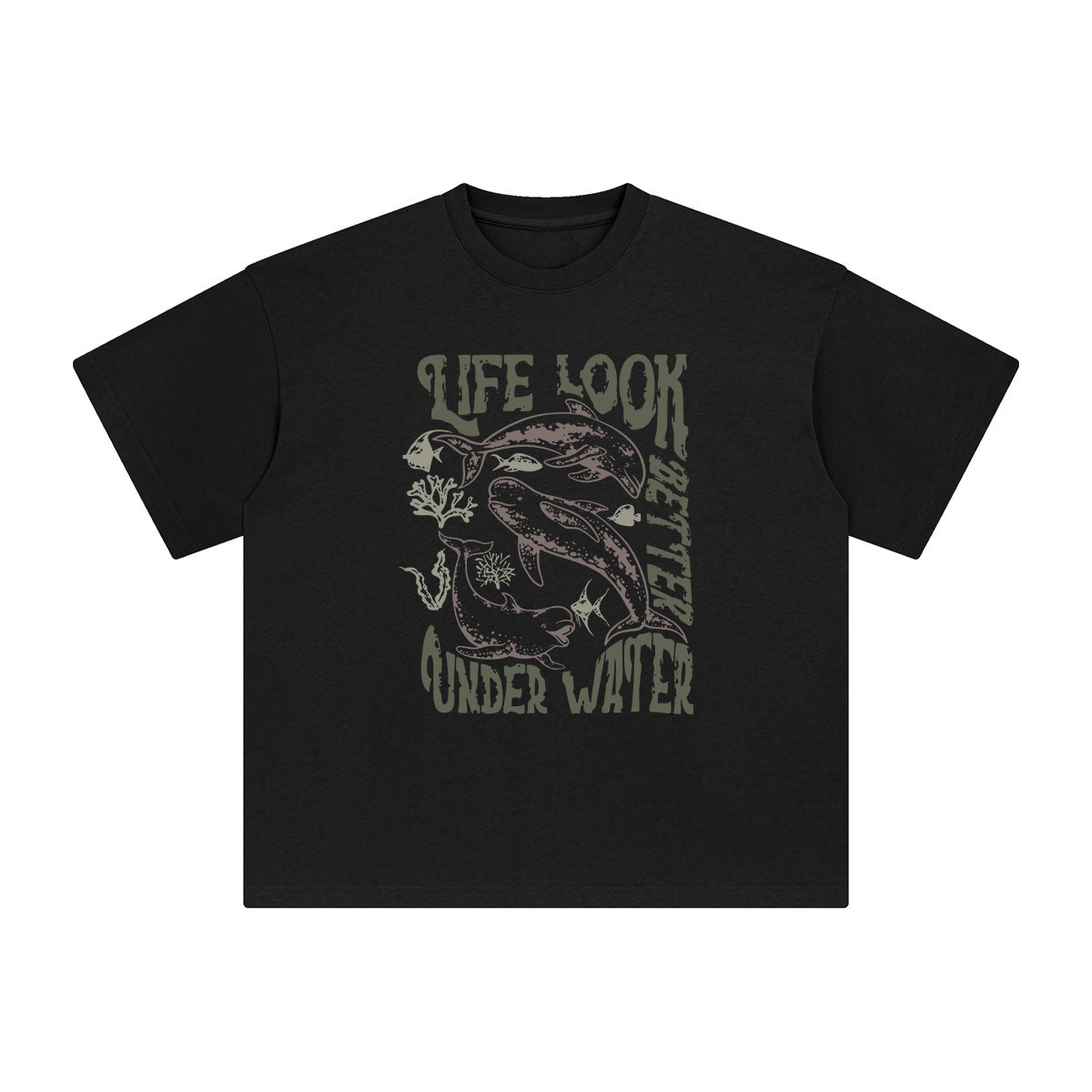 Life Look Better Graphic Tee-INNBLAC Fashion Apparel