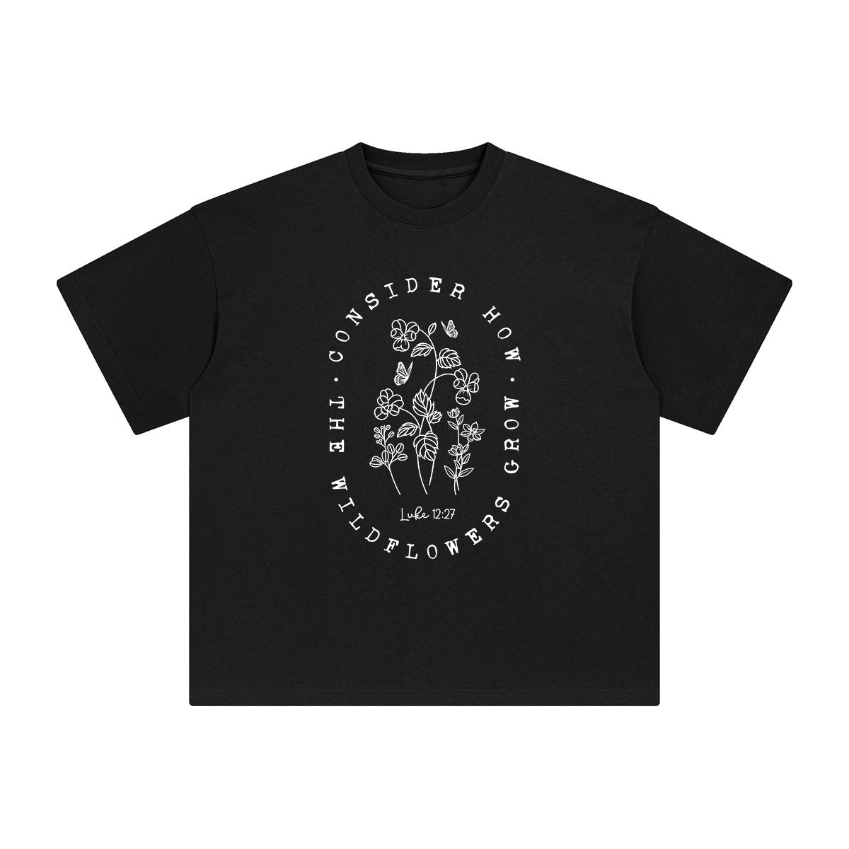 Wildflowers Graphic Tee-INNBLAC Fashion Apparel