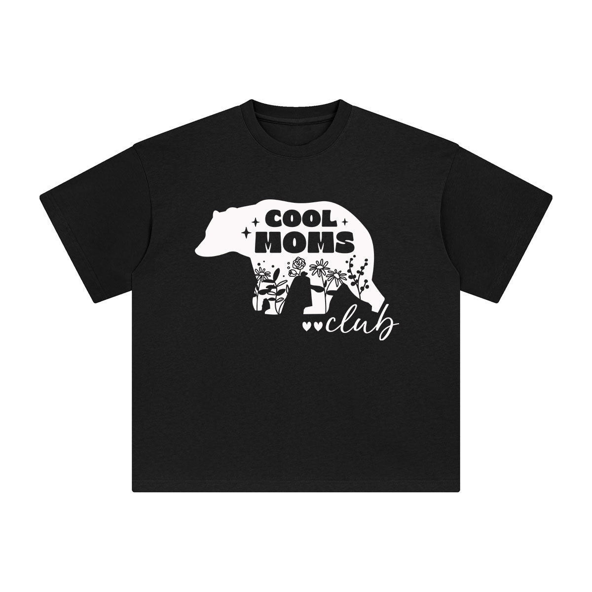 Cool Moms Club Graphic Tee-INNBLAC Fashion Apparel