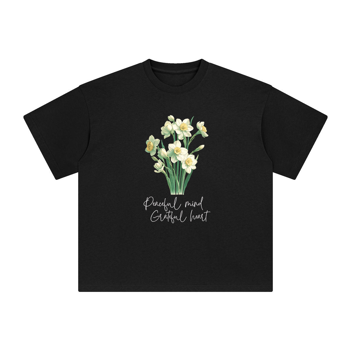 Narcissus Graphic Tee-INNBLAC Fashion Apparel