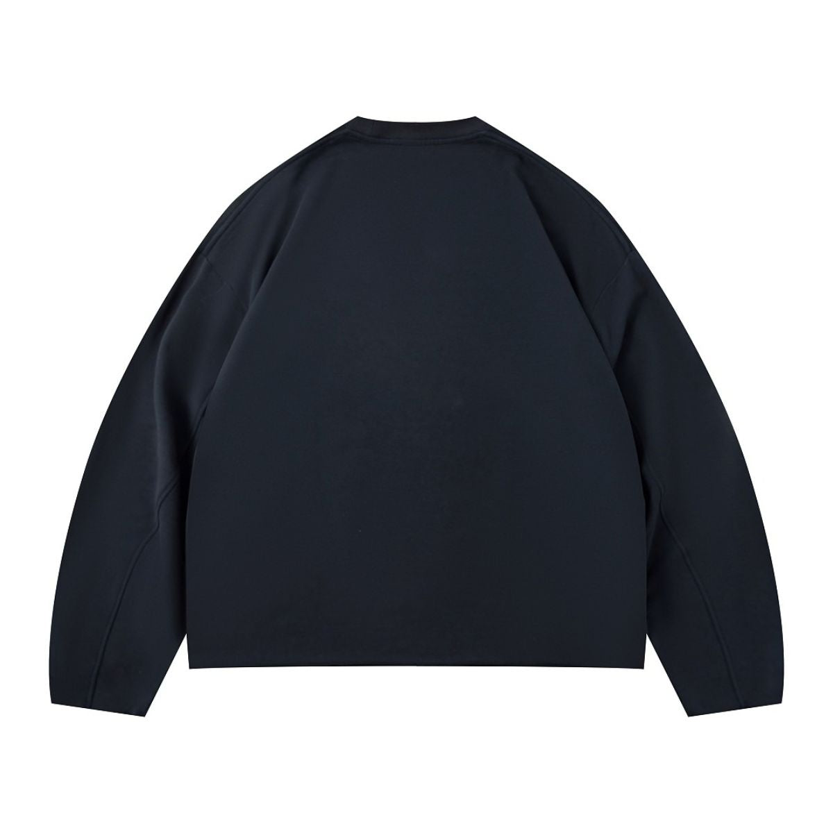 Curved Sleeve Modal French Terry Long Sleeve Tee