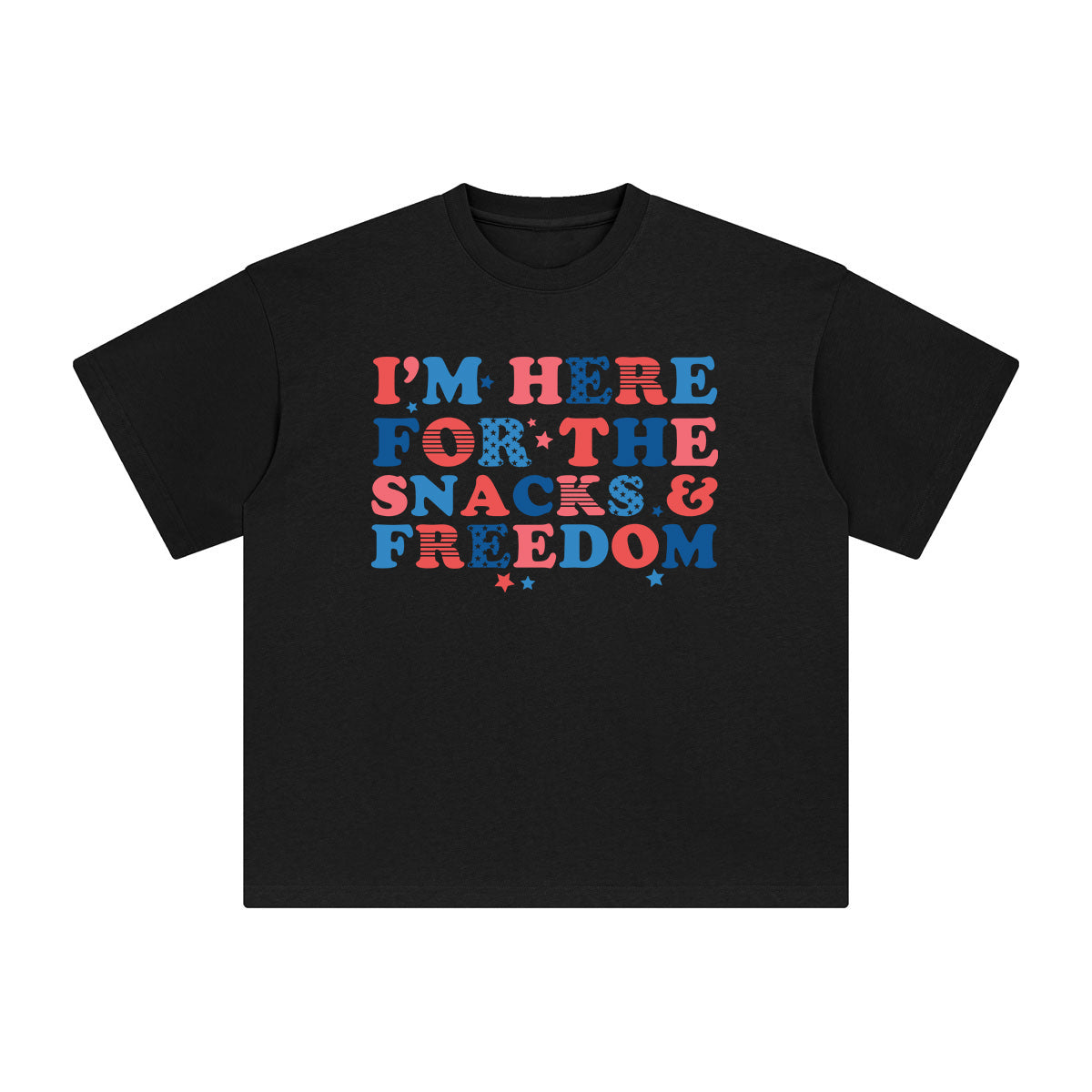 Freedom Quote Graphic Tee-INNBLAC Fashion Apparel