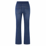 Vintage Washed High Waist Straight Leg Jeans