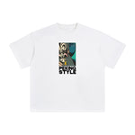 PEKING STYLE Chinese Opera Face Painting Graphic Tee-INNBLAC Fashion Apparel