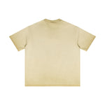 Heavyweight Wash Distressed Baggy Tee 8.25oz-INNBLAC Fashion Apparel