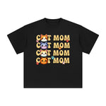 Cat Mom Graphic Tee-INNBLAC Fashion Apparel