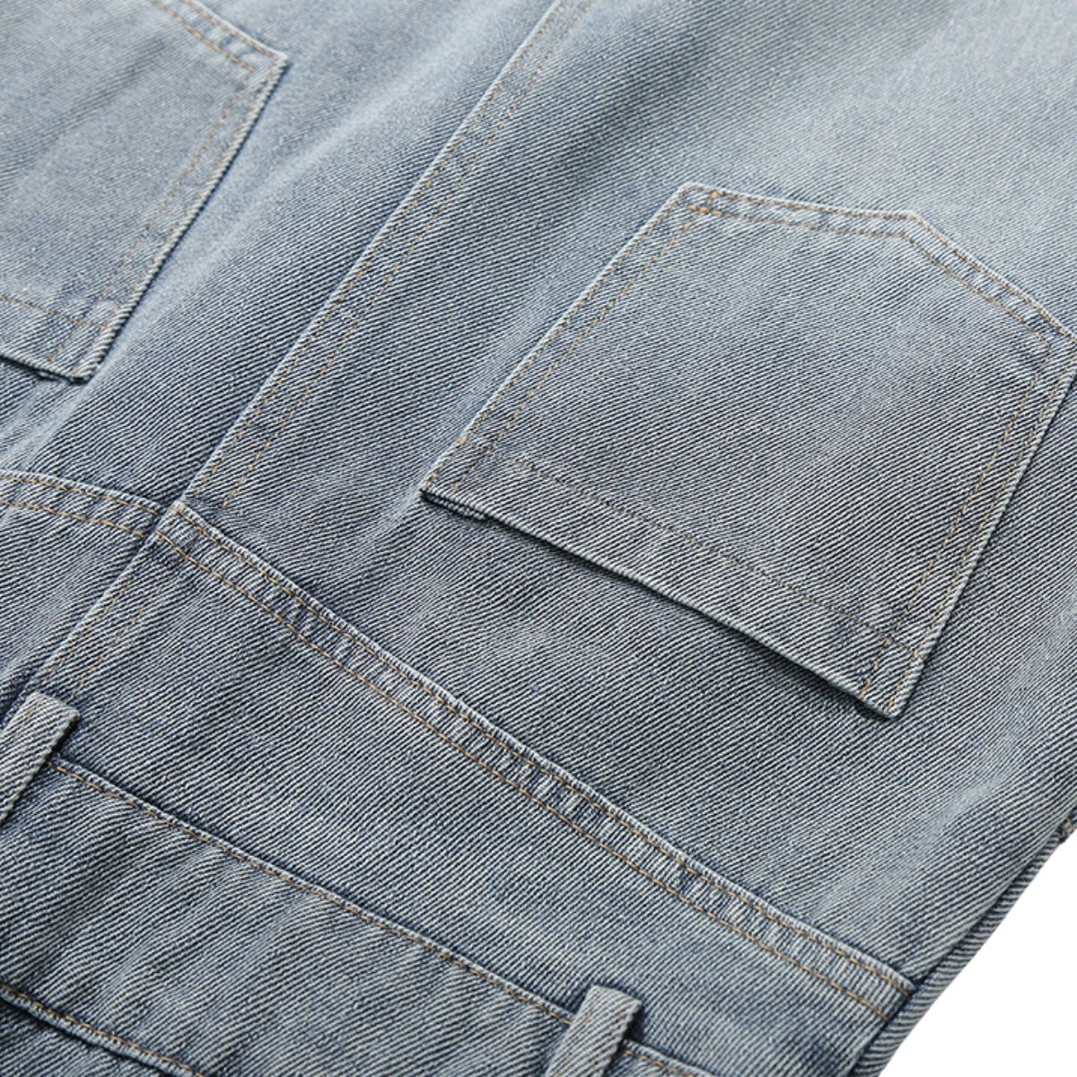 Women's Fitted Faded Strappy Denim Dress