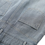 Women's Fitted Faded Strappy Denim Dress