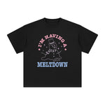 Snowman Meltdown Graphic Tee-INNBLAC Fashion Apparel
