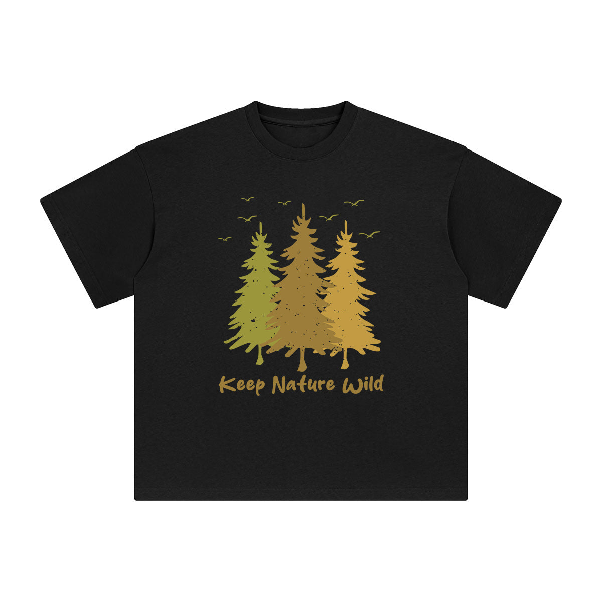 Keep Nature Wild Graphic Tee-INNBLAC Fashion Apparel