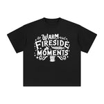 Warm Fireside Moments Graphic Tee-INNBLAC Fashion Apparel