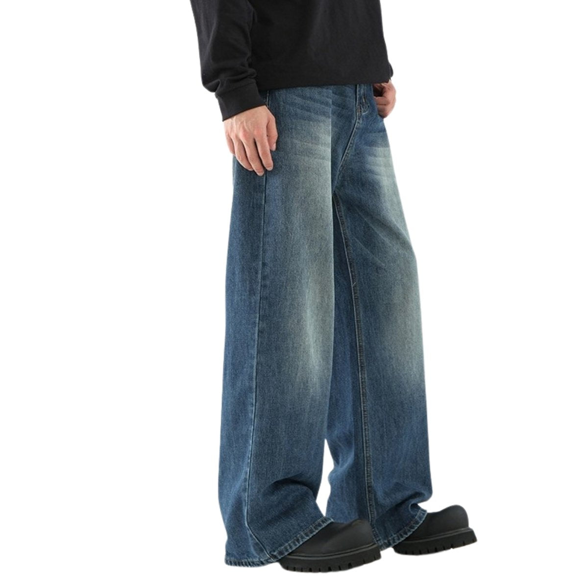 Men’s Y2K Baggy Wide Leg Jeans