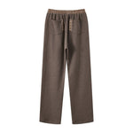 Quiet‑Luxury Old‑Money Heather Contrast Trousers