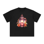 Pumpkin & Lantern Graphic Tee-INNBLAC Fashion Apparel
