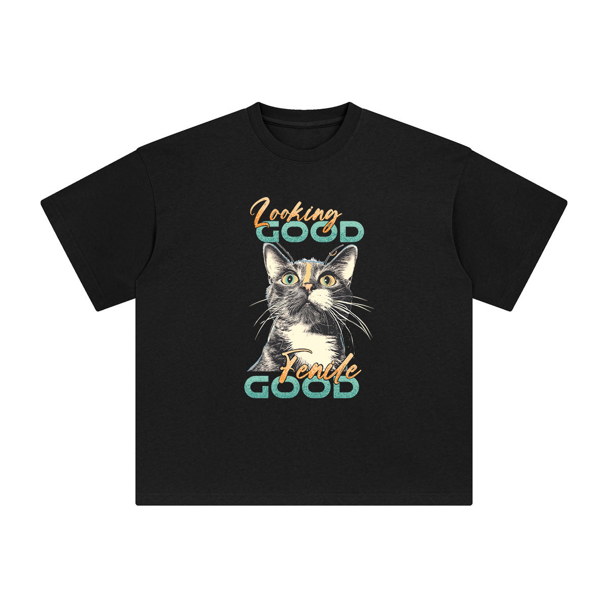 Looking Good Fenile Good Graphic Tee-INNBLAC Fashion Apparel