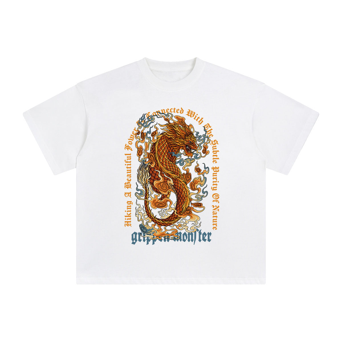 Chinese Dragon Totem T Shirt-INNBLAC Fashion Apparel