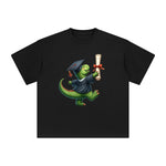 Graduation Dinosaur Graphic Tee-INNBLAC Fashion Apparel