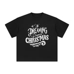 Dreaming Of A White Christmas Graphic Tee-INNBLAC Fashion Apparel