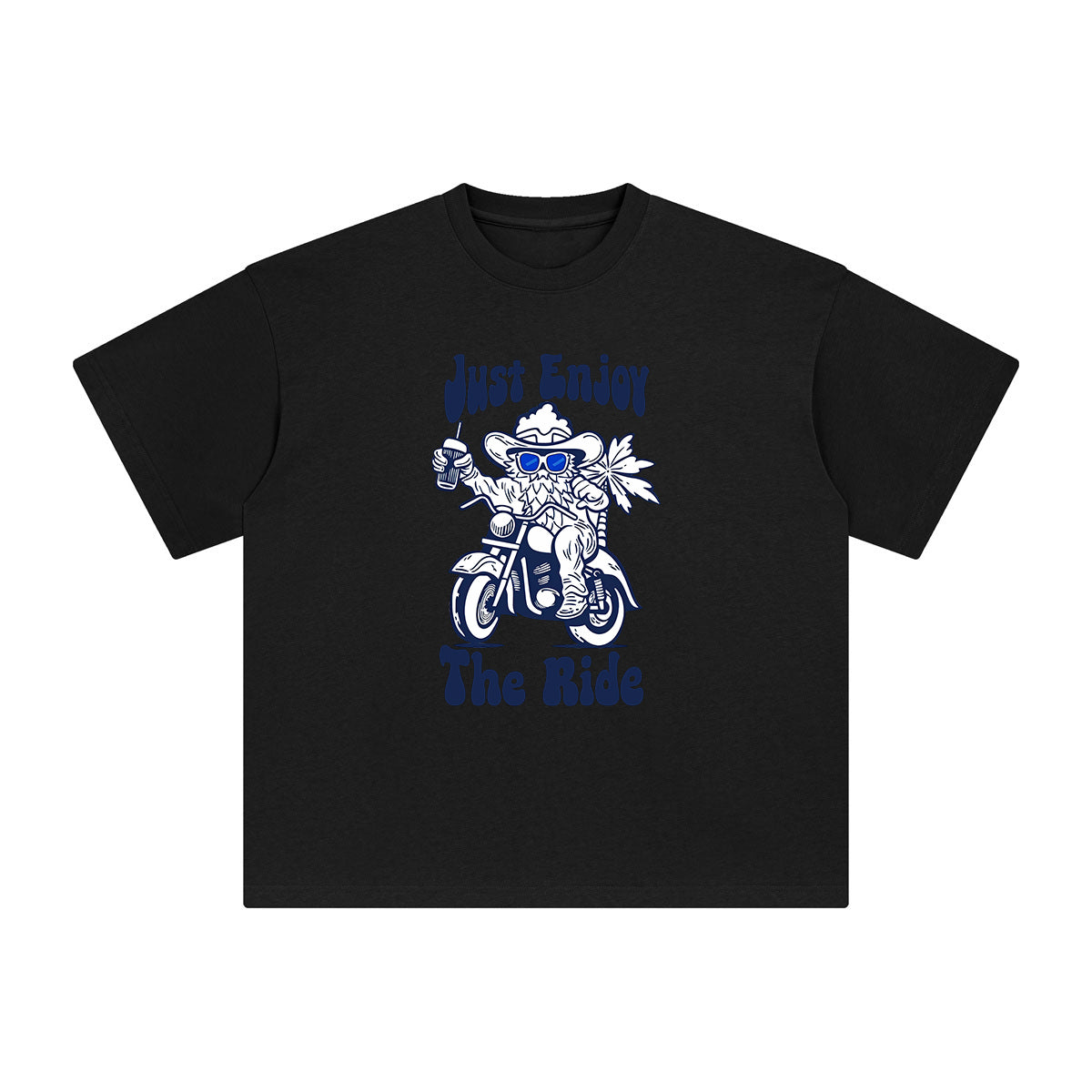 Just Enjoy The Ride Graphic Tee-INNBLAC Fashion Apparel