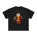 Funny Turkey Graphic Tee-INNBLAC Fashion Apparel