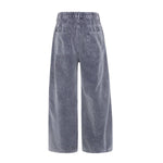 Washed Distressed Wide Leg Relaxed Straight Street Jeans