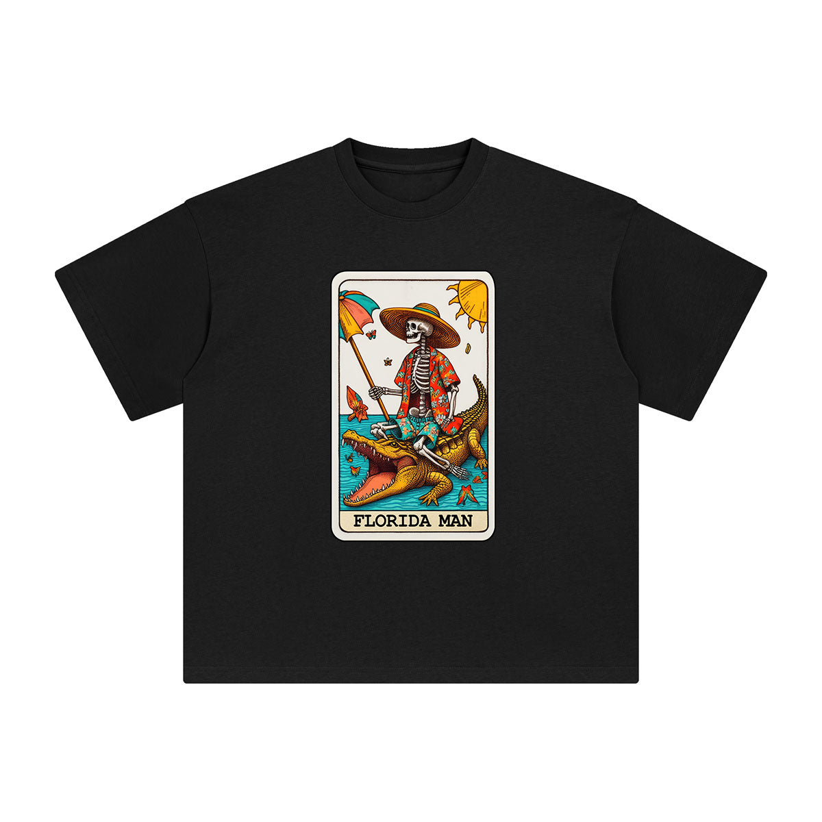 Florida Man Graphic Tee-INNBLAC Fashion Apparel