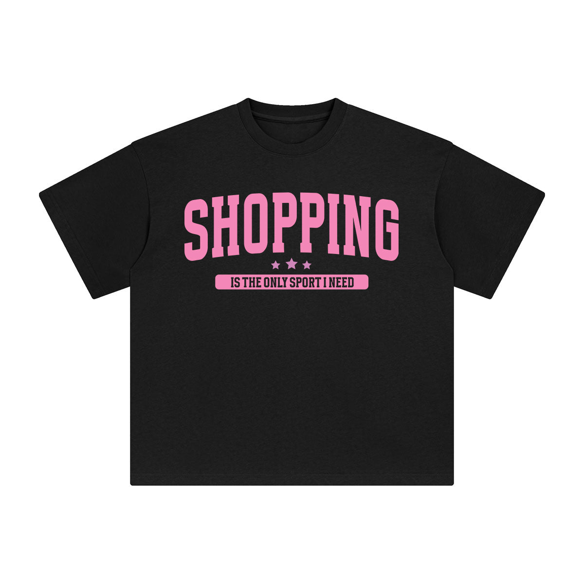 SHOPPING Graphic Tee-INNBLAC Fashion Apparel