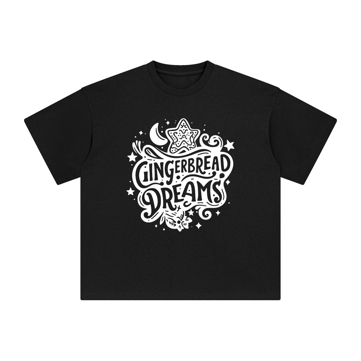 Gingerbread Dreams Graphic Tee-INNBLAC Fashion Apparel