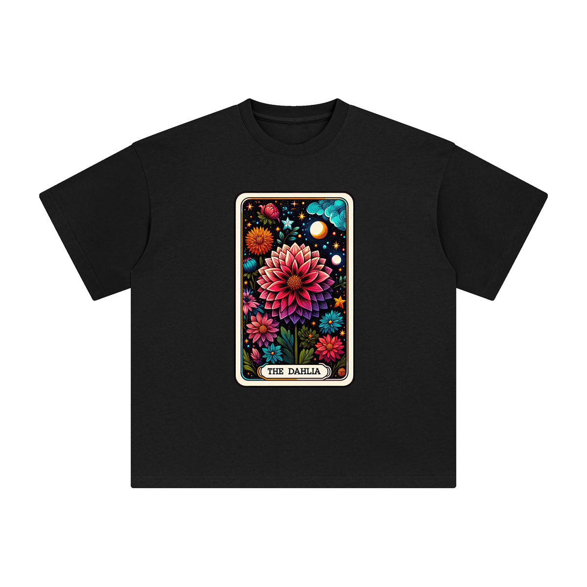 The Dahlia Graphic Tee-INNBLAC Fashion Apparel