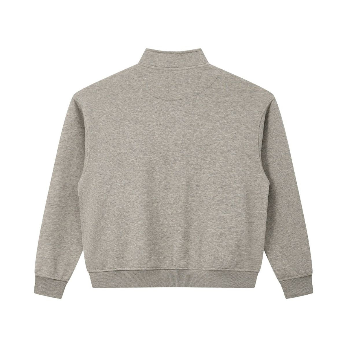 Relaxed Drop‑Shoulder Half‑Zip Sweatshirt