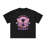 Spread Love Like Butterfly Graphic Tee-INNBLAC Fashion Apparel