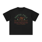 North Pole House Graphic Tee-INNBLAC Fashion Apparel