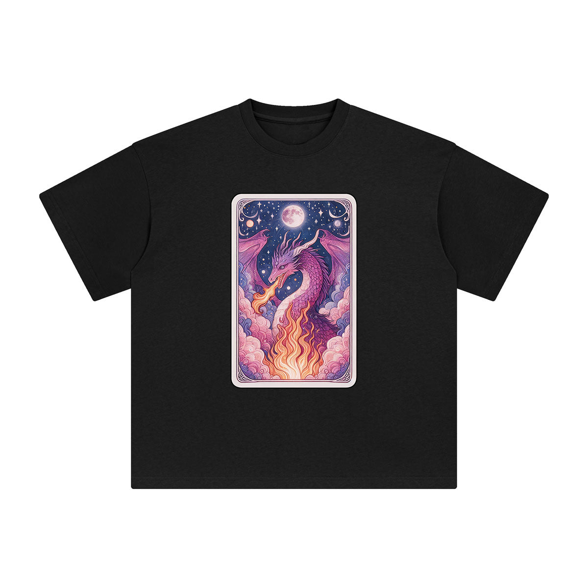 Dragon Graphic Tee-INNBLAC Fashion Apparel