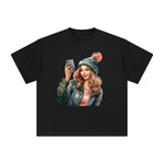 Selfie Girl Graphic Tee-INNBLAC Fashion Apparel