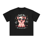 Singing Pig Graphic Tee-INNBLAC Fashion Apparel