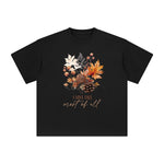 Fall Flowers Graphic Tee-INNBLAC Fashion Apparel