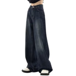 Risen Jeans Women's Oversized Mid-Rise Washed Jeans